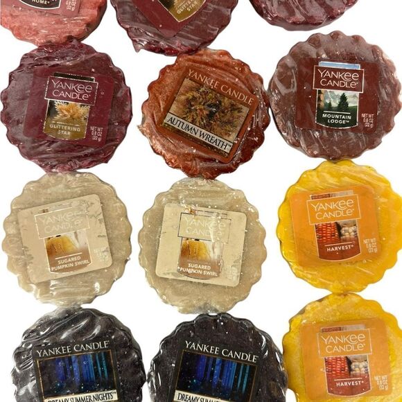 Fall Yankee Candle Tarts Lot of 18 Assorted Scents - Picture 3 of 7